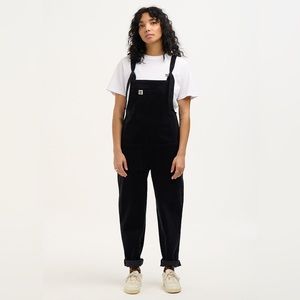 NWT Lucy & Yak Black Corduroy Dungarees